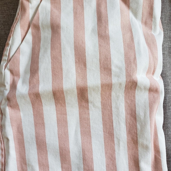 Pink Striped Mini Skirt - Picture 3 of 3